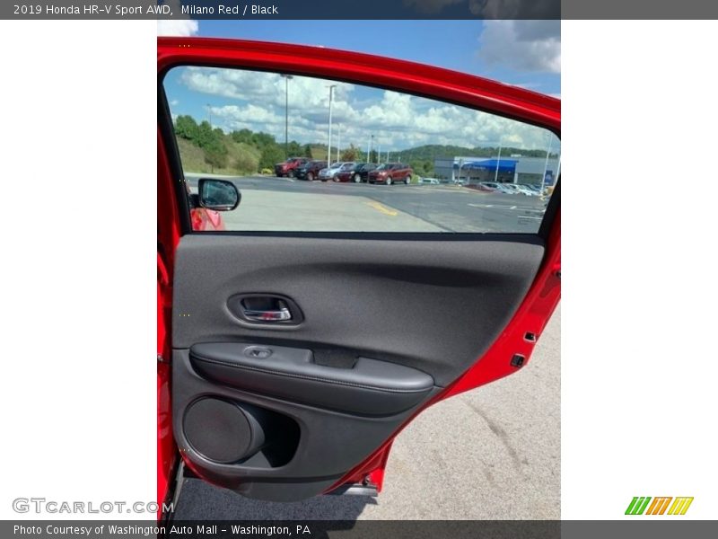 Milano Red / Black 2019 Honda HR-V Sport AWD