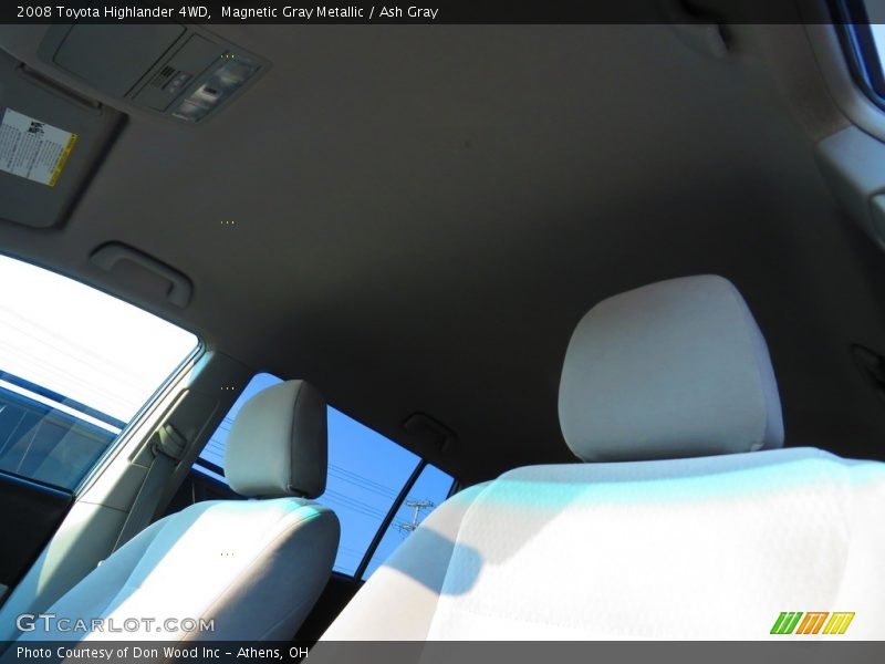 Magnetic Gray Metallic / Ash Gray 2008 Toyota Highlander 4WD