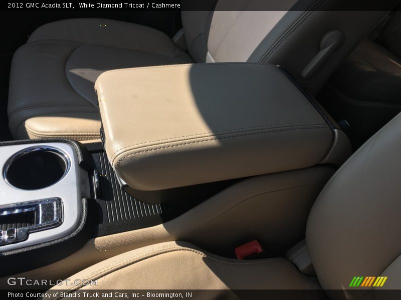 White Diamond Tricoat / Cashmere 2012 GMC Acadia SLT