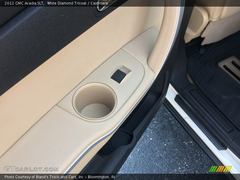White Diamond Tricoat / Cashmere 2012 GMC Acadia SLT