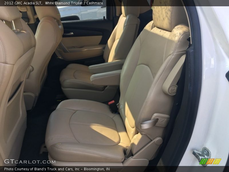 White Diamond Tricoat / Cashmere 2012 GMC Acadia SLT
