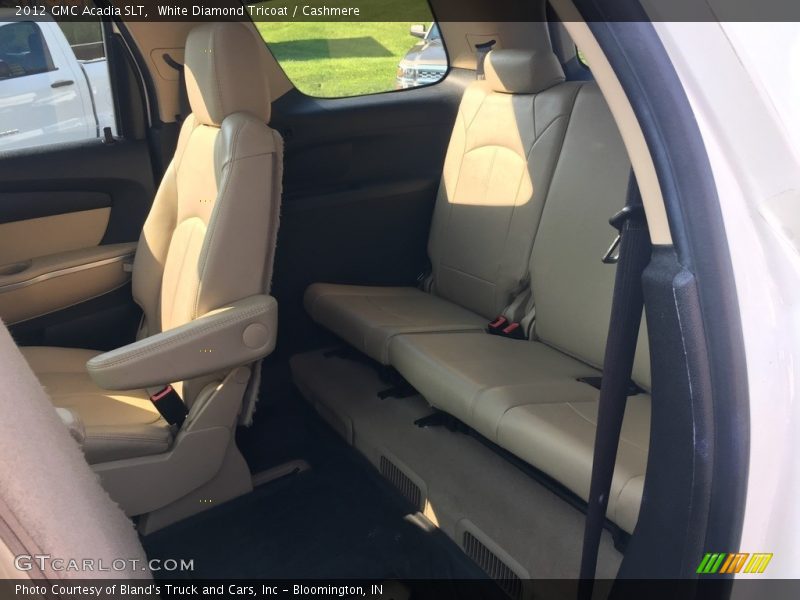 White Diamond Tricoat / Cashmere 2012 GMC Acadia SLT