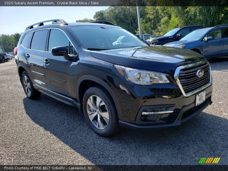 Crystal Black Silica / Slate 2020 Subaru Ascent Premium