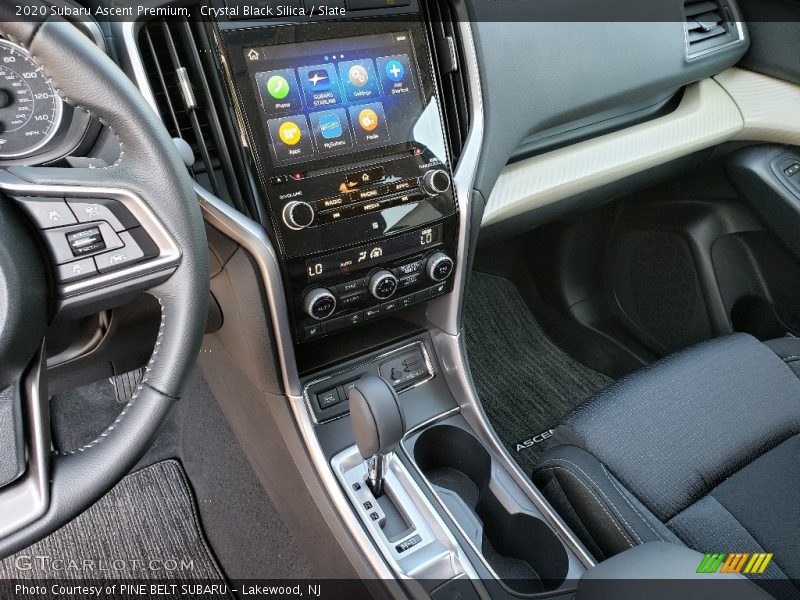 Crystal Black Silica / Slate 2020 Subaru Ascent Premium