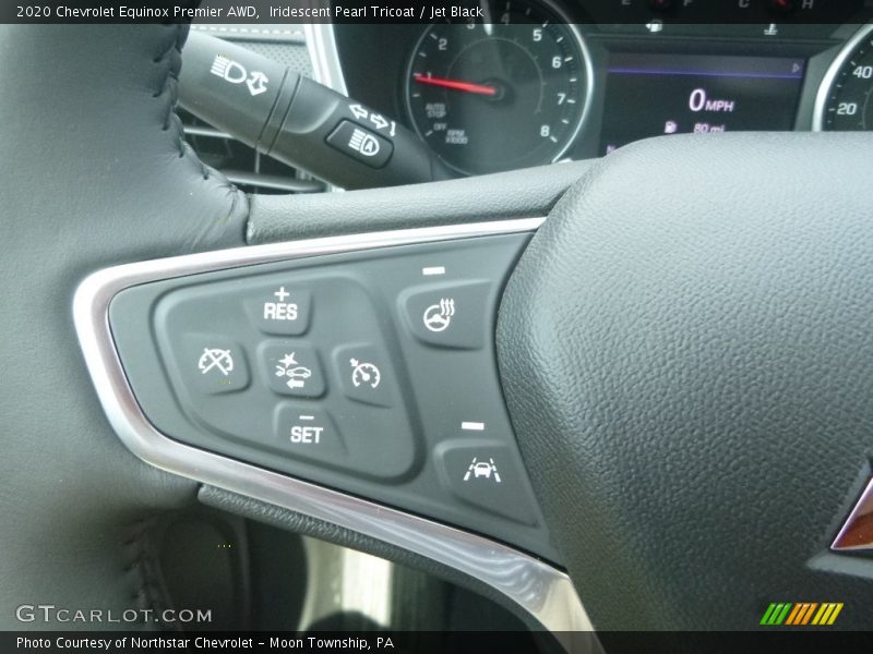 Iridescent Pearl Tricoat / Jet Black 2020 Chevrolet Equinox Premier AWD