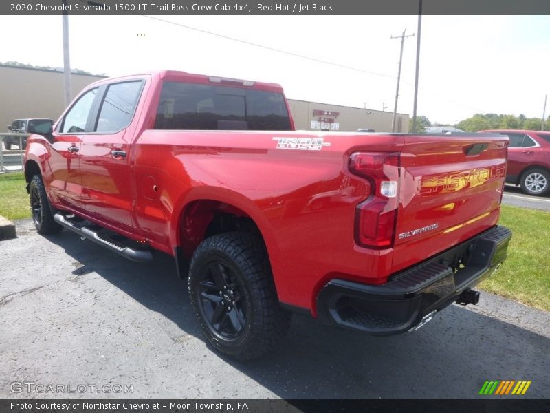Red Hot / Jet Black 2020 Chevrolet Silverado 1500 LT Trail Boss Crew Cab 4x4