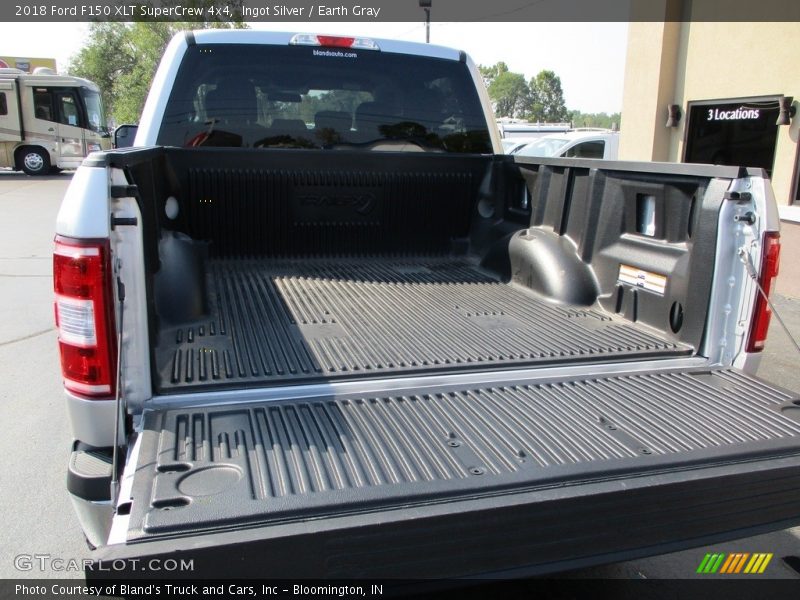 Ingot Silver / Earth Gray 2018 Ford F150 XLT SuperCrew 4x4