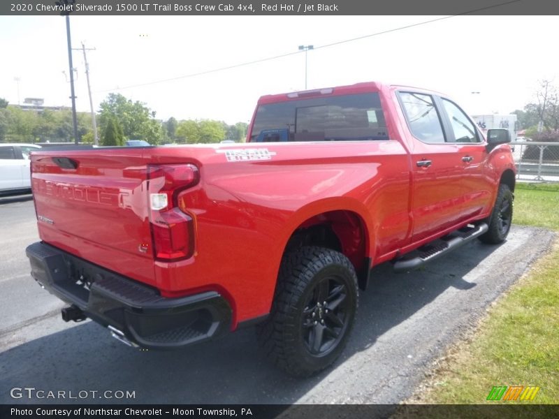 Red Hot / Jet Black 2020 Chevrolet Silverado 1500 LT Trail Boss Crew Cab 4x4