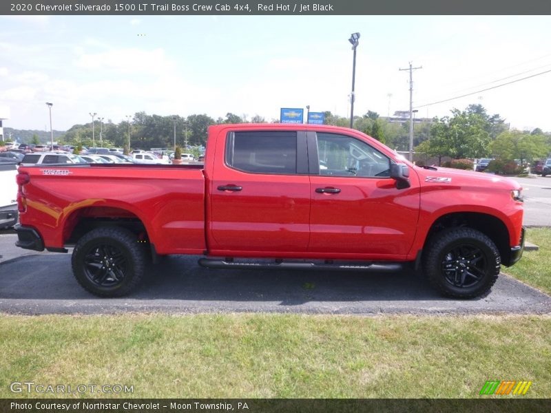 Red Hot / Jet Black 2020 Chevrolet Silverado 1500 LT Trail Boss Crew Cab 4x4