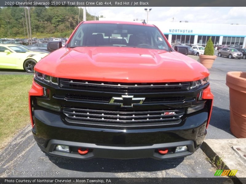 Red Hot / Jet Black 2020 Chevrolet Silverado 1500 LT Trail Boss Crew Cab 4x4