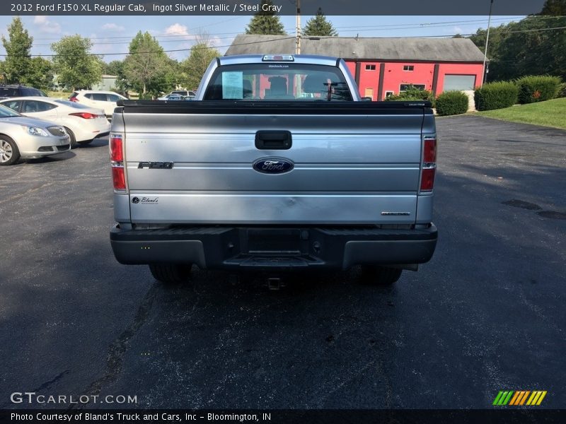 Ingot Silver Metallic / Steel Gray 2012 Ford F150 XL Regular Cab