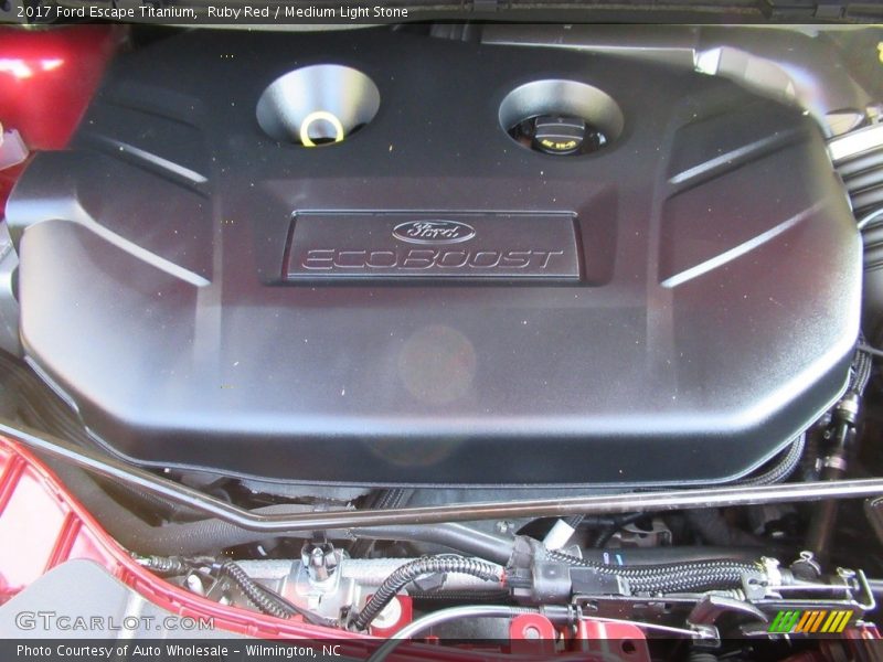 Ruby Red / Medium Light Stone 2017 Ford Escape Titanium