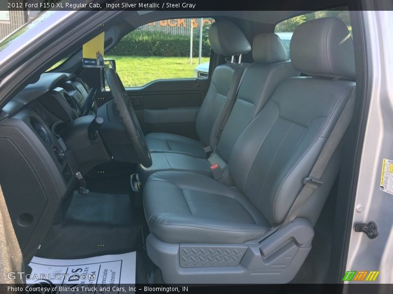Ingot Silver Metallic / Steel Gray 2012 Ford F150 XL Regular Cab