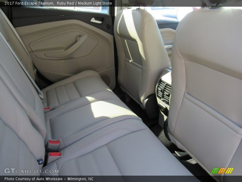 Ruby Red / Medium Light Stone 2017 Ford Escape Titanium
