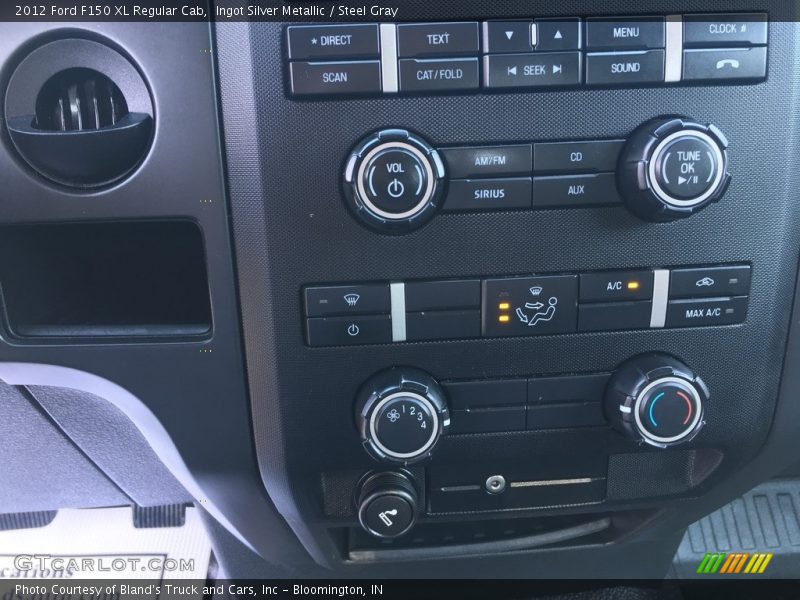 Ingot Silver Metallic / Steel Gray 2012 Ford F150 XL Regular Cab