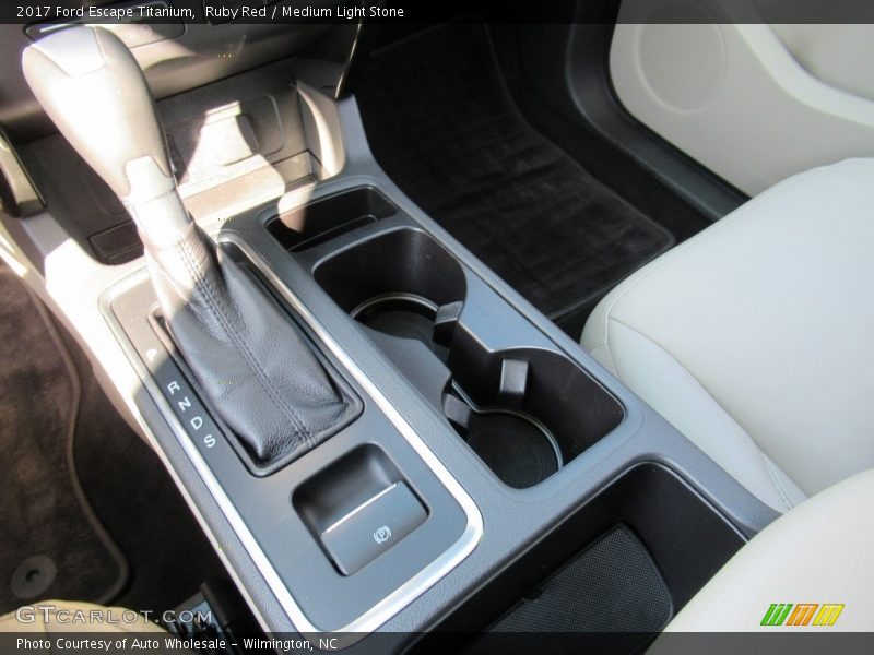 Ruby Red / Medium Light Stone 2017 Ford Escape Titanium