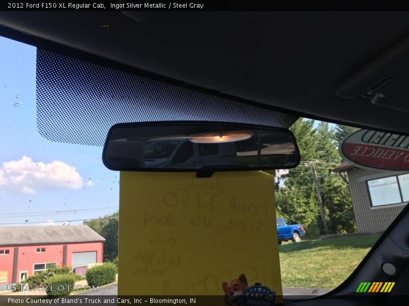 Ingot Silver Metallic / Steel Gray 2012 Ford F150 XL Regular Cab