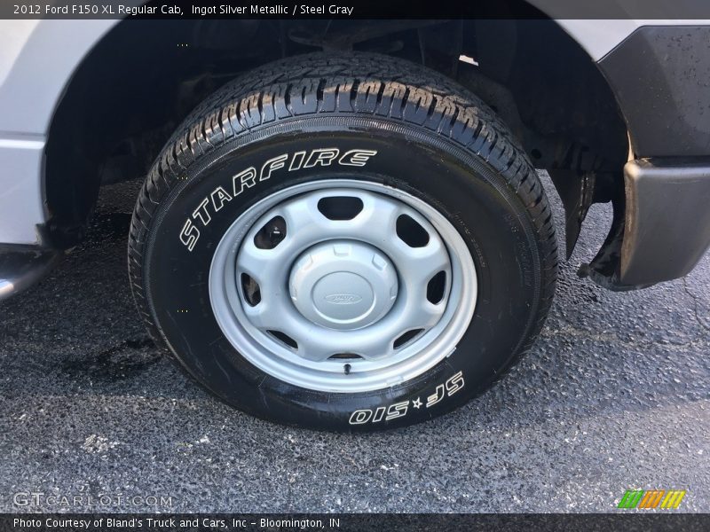 Ingot Silver Metallic / Steel Gray 2012 Ford F150 XL Regular Cab
