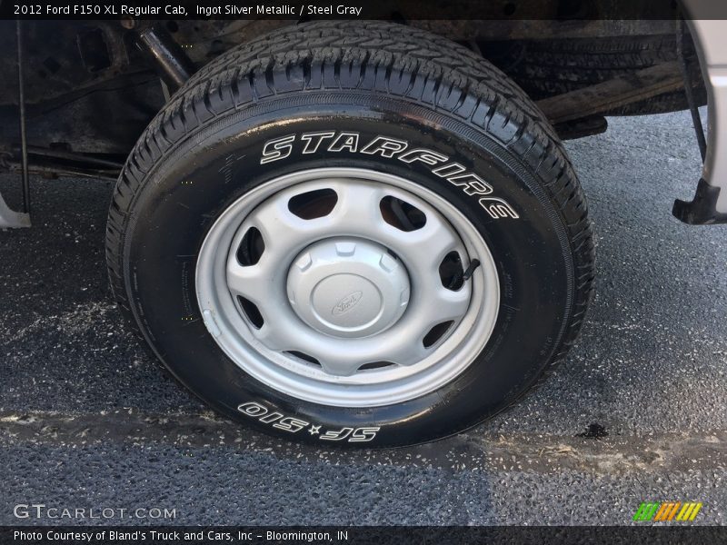 Ingot Silver Metallic / Steel Gray 2012 Ford F150 XL Regular Cab
