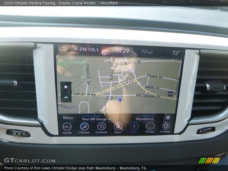 Granite Crystal Metallic / Alloy/Black 2020 Chrysler Pacifica Touring