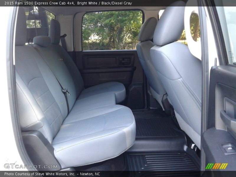 Bright White / Black/Diesel Gray 2015 Ram 1500 Express Crew Cab 4x4