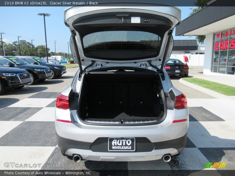 Glacier Silver Metallic / Black 2019 BMW X2 sDrive28i