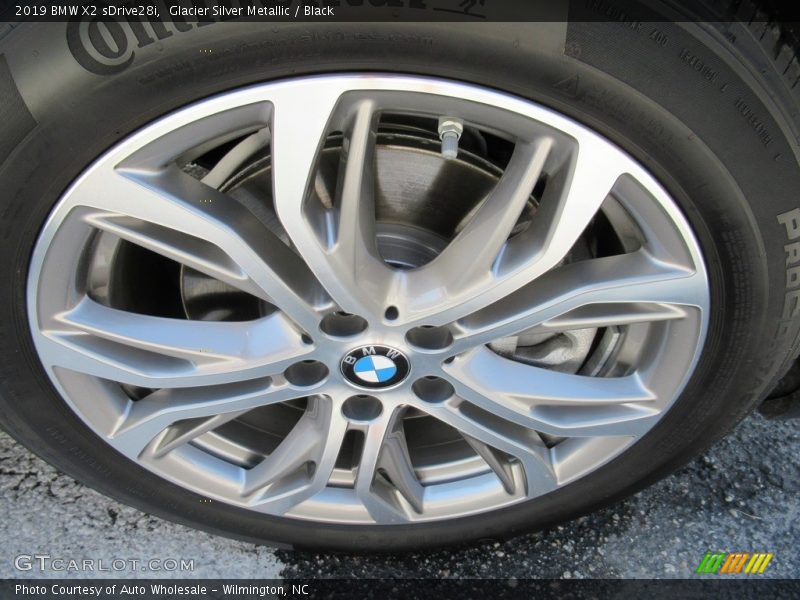 Glacier Silver Metallic / Black 2019 BMW X2 sDrive28i