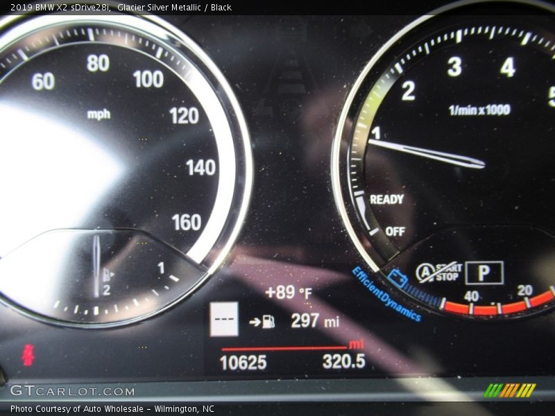 Glacier Silver Metallic / Black 2019 BMW X2 sDrive28i