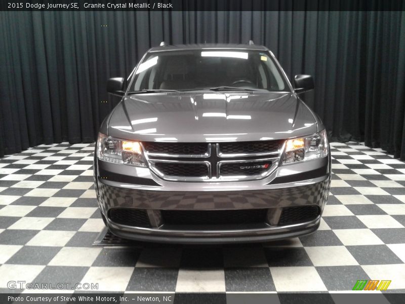 Granite Crystal Metallic / Black 2015 Dodge Journey SE
