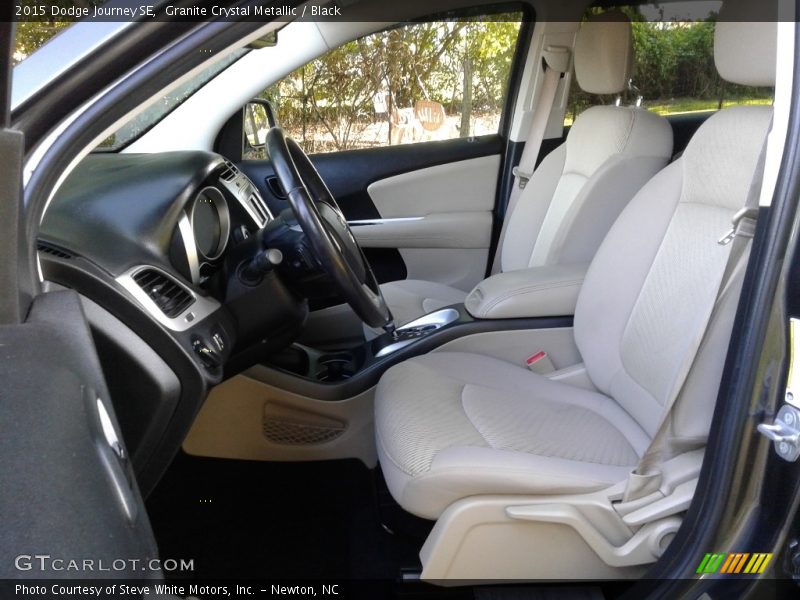 Granite Crystal Metallic / Black 2015 Dodge Journey SE