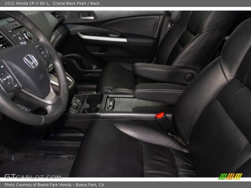 Crystal Black Pearl / Black 2012 Honda CR-V EX-L