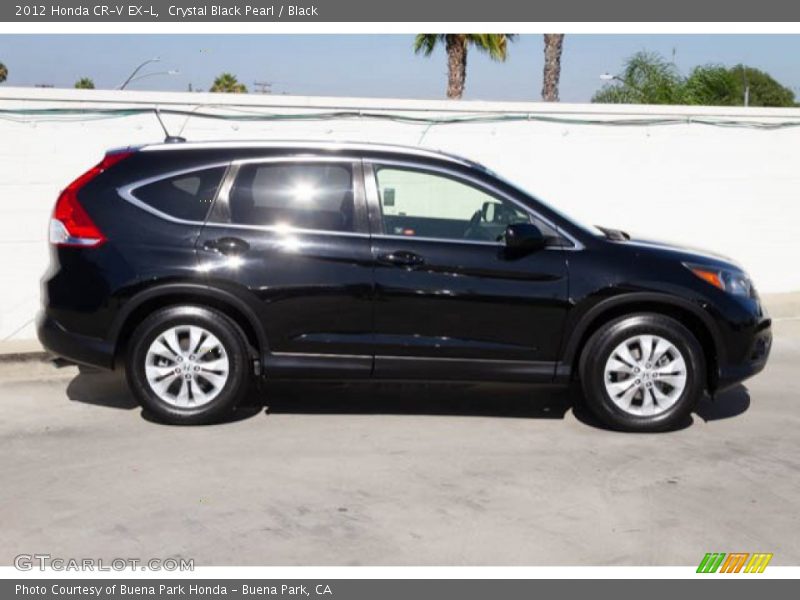 Crystal Black Pearl / Black 2012 Honda CR-V EX-L