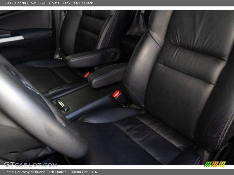 Crystal Black Pearl / Black 2012 Honda CR-V EX-L