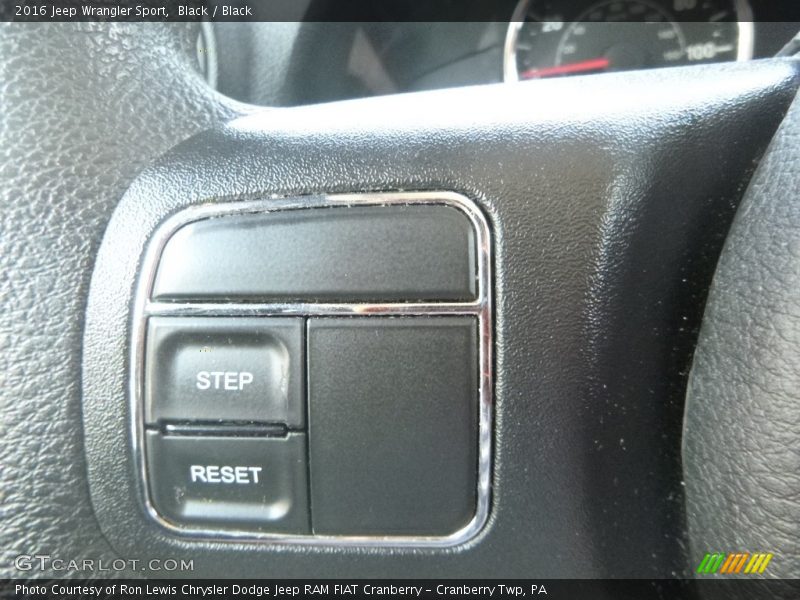 Black / Black 2016 Jeep Wrangler Sport