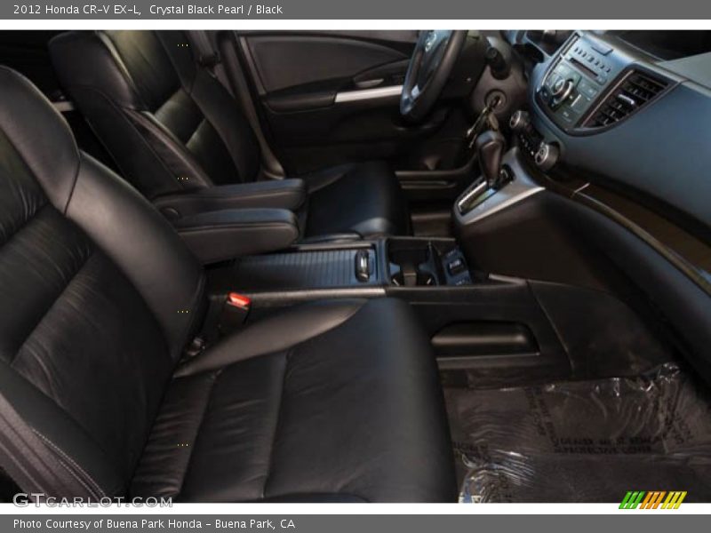 Crystal Black Pearl / Black 2012 Honda CR-V EX-L