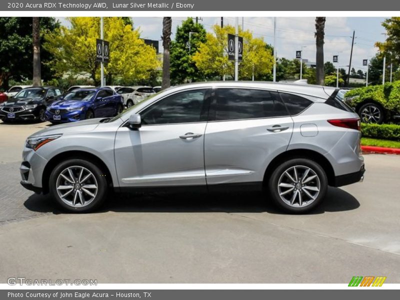 Lunar Silver Metallic / Ebony 2020 Acura RDX Technology AWD