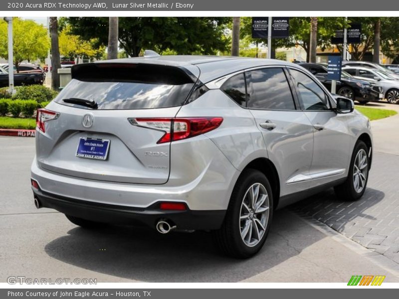 Lunar Silver Metallic / Ebony 2020 Acura RDX Technology AWD