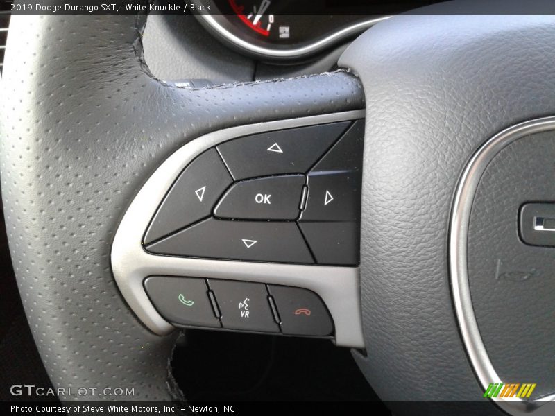 White Knuckle / Black 2019 Dodge Durango SXT