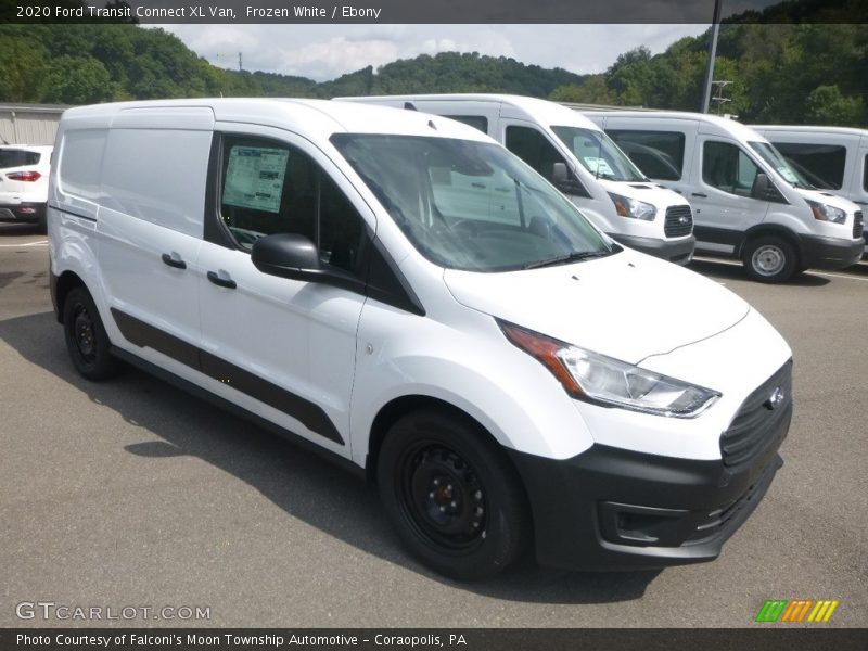 Frozen White / Ebony 2020 Ford Transit Connect XL Van
