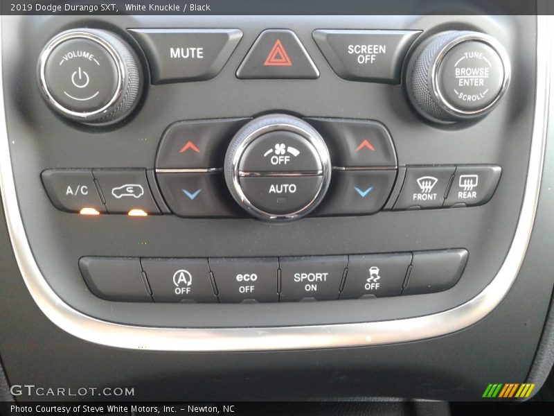 White Knuckle / Black 2019 Dodge Durango SXT