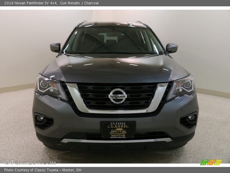 Gun Metallic / Charcoal 2019 Nissan Pathfinder SV 4x4