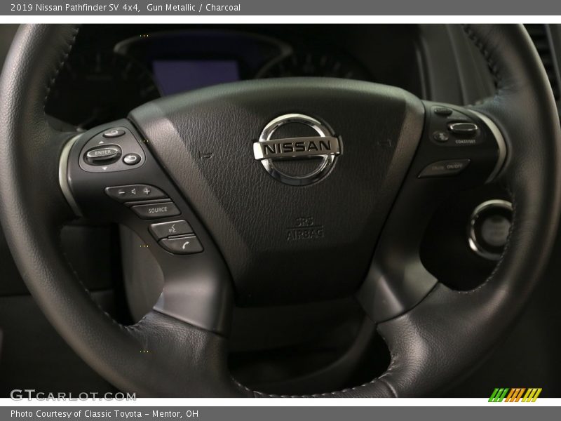 Gun Metallic / Charcoal 2019 Nissan Pathfinder SV 4x4