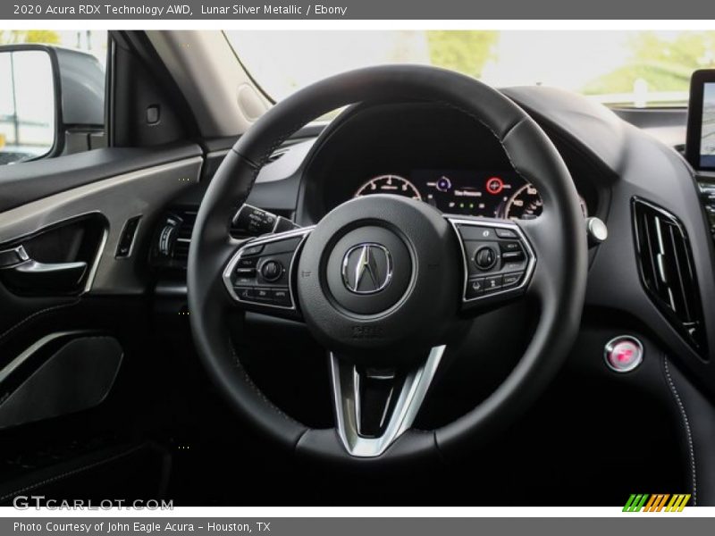 Lunar Silver Metallic / Ebony 2020 Acura RDX Technology AWD
