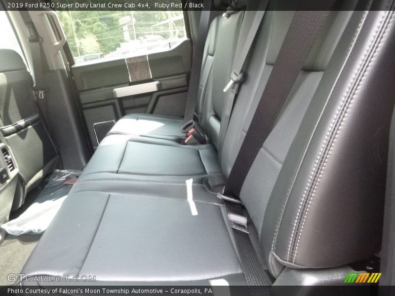 Ruby Red / Black 2019 Ford F250 Super Duty Lariat Crew Cab 4x4