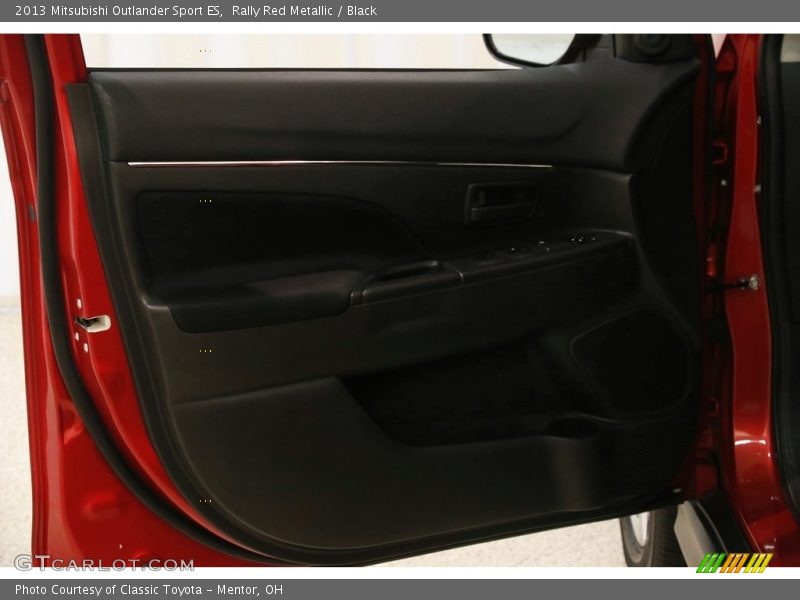 Rally Red Metallic / Black 2013 Mitsubishi Outlander Sport ES