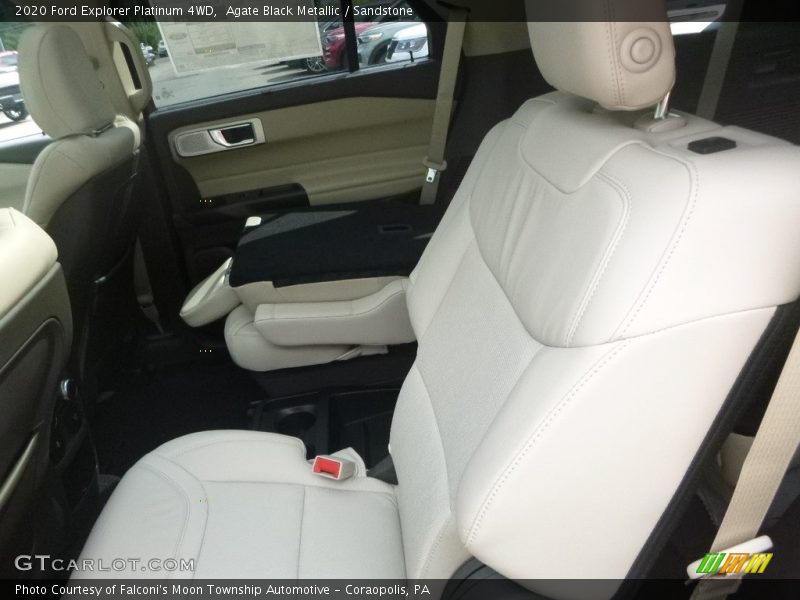 Rear Seat of 2020 Explorer Platinum 4WD
