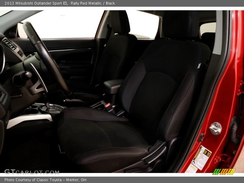 Rally Red Metallic / Black 2013 Mitsubishi Outlander Sport ES