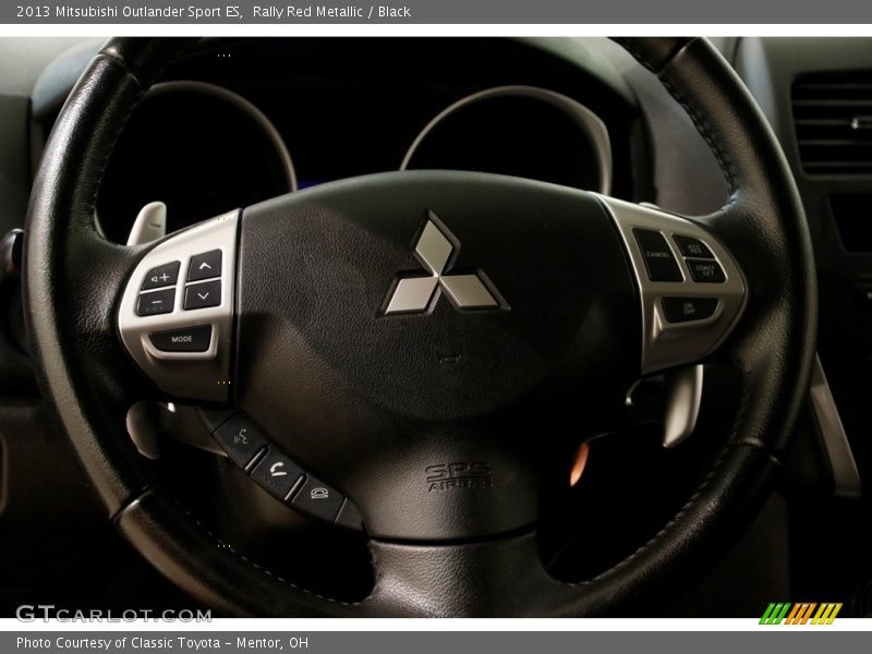 Rally Red Metallic / Black 2013 Mitsubishi Outlander Sport ES