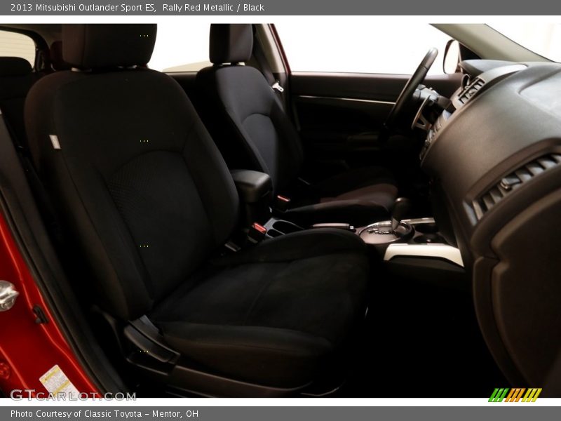 Rally Red Metallic / Black 2013 Mitsubishi Outlander Sport ES