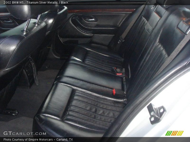 Titanium Silver Metallic / Black 2002 BMW M5